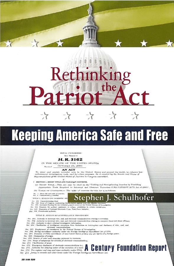 Rethinking the Patriot Act