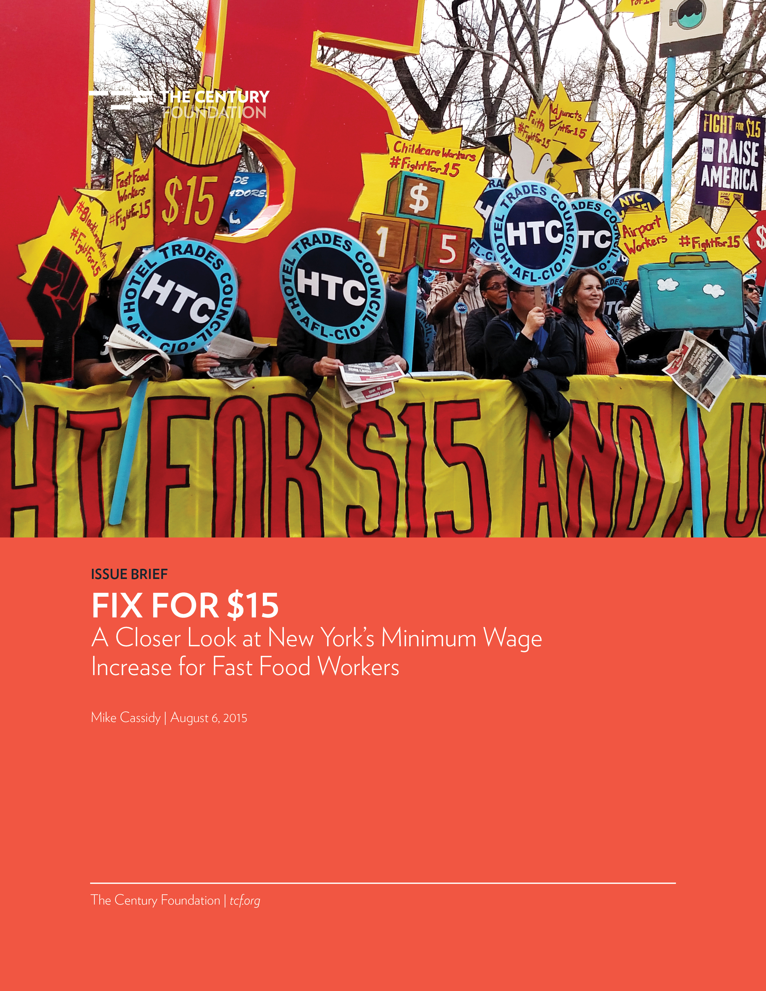 Fix for $15: A Closer Look at New York’s Minimum Wage Increase for Fast Food Workers