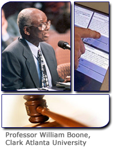 Professor William Boone, Clark Atlanta University